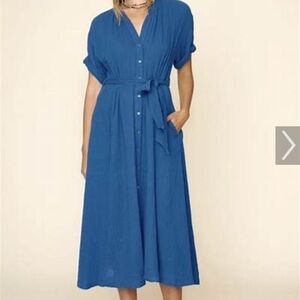 Xirena Cate Dress - Blue Medium